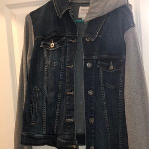 Hooded Jean Jacket